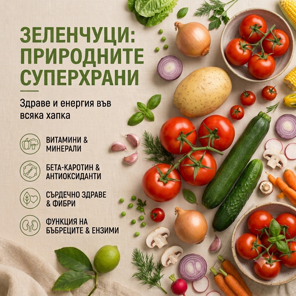 Какво е важно да знаем за зеленчуците?